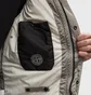 Пуховик мужской Stone Island Crinkled Econyl® Grey 811541419-V0097