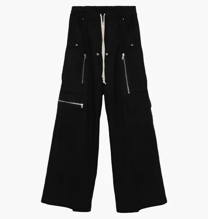 Штаны женские Rick Owens Cargo Jumbo Belas Black RP02D3327WGP