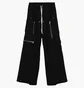 Штаны женские Rick Owens Cargo Jumbo Belas Black RP02D3327WGP