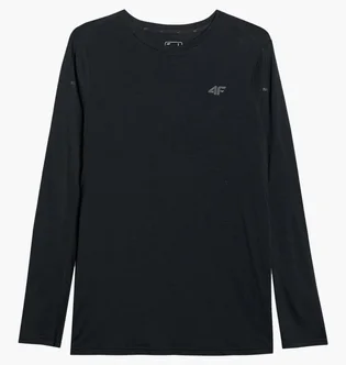 Лонгслів чоловічий 4F Trekking Black 4FWAW25TFLOM430-20S
