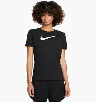 Футболка жіноча Nike Dri-Fit Swoosh Wot-Shirt Black FD2884-010