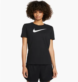 Футболка женская Nike Dri-Fit Swoosh Wot-Shirt Black FD2884-010