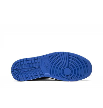 Кроссовки мужские Air Jordan 1 Retro High Og Flyknit Black/Blue 919704-006