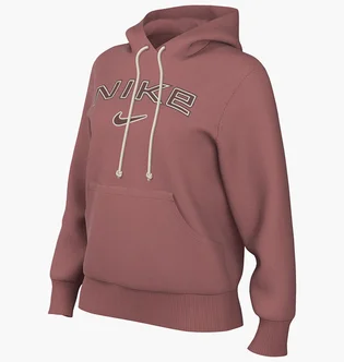 Худи женское Nike Nsw Phnx Flc Std Po Logo Hdy Peach HM9751-634