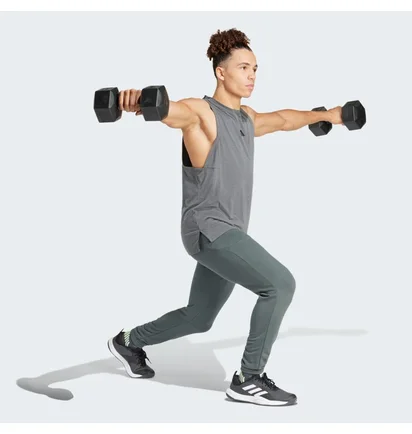 Майка чоловіча Adidas Designed For Training Workout Tank Top Grey IS3819