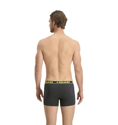 Труси чоловічі HEAD Basic Boxer Grey (2 шт) 701202741-009