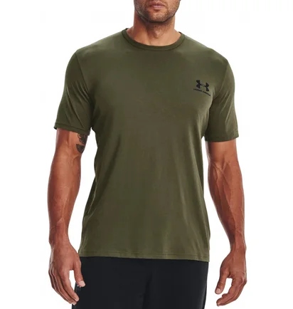 Футболка чоловіча Under Armour Sportstyle Olive 1326799-390