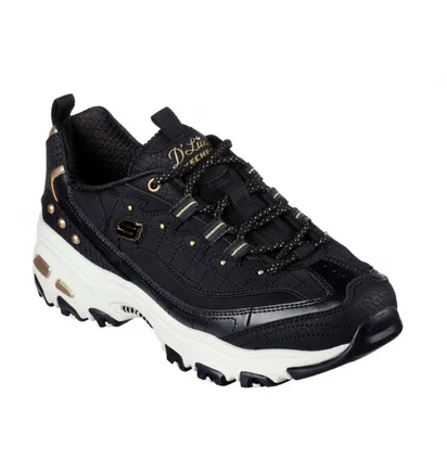 Кросівки жіночі Skechers DLites Black 149267-BKGD