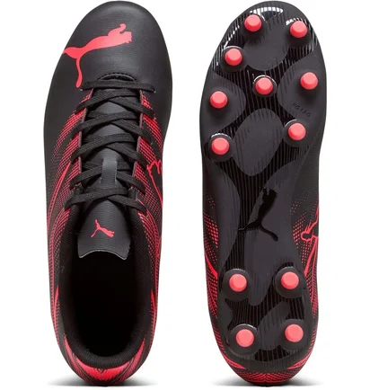 Бутсы унисекс Puma Attacanto Black 107477-03