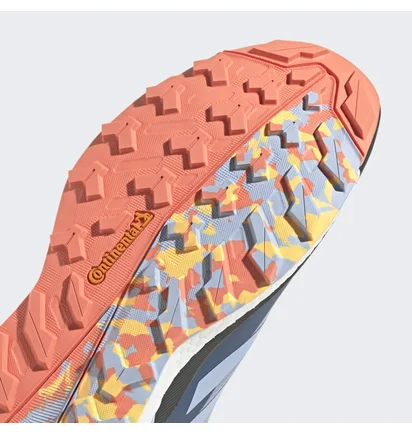 Кроссовки мужские Adidas Terrex Free Hiker 2 Gore-Tex Hiking Shoes Blue Hq8385