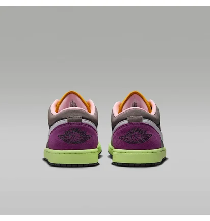 Кроссовки мужские Air Jordan 1 Low Grey/Multi HQ2010-005