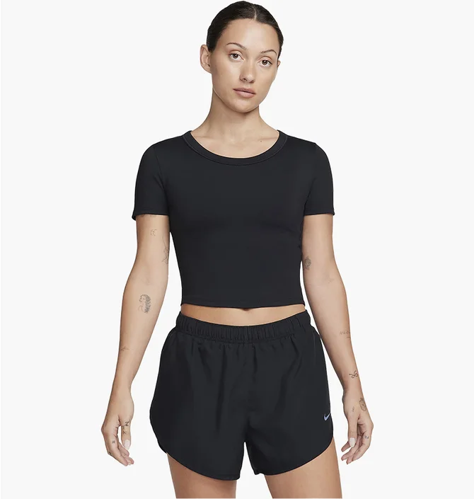 Топ женский Nike Top Dri-Fit One Fitted Black FN2804-010