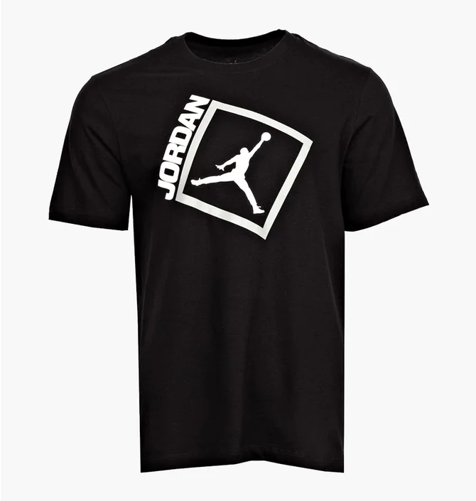 Футболка чоловіча Air Jordan M J Jumpman Box Ss Crew Black DA9900-010