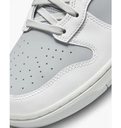 Кроссовки мужские Nike Dunk High Retro White/Grey Dj6189-100