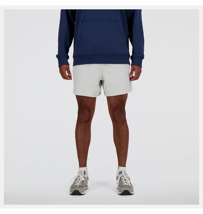Шорты мужские New Balance Athletics French Terry Short 5 Grey MS41511AHH
