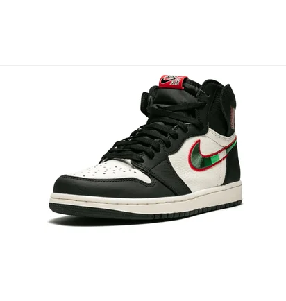 Кроссовки мужские Air Jordan 1 Retro High Og Beige/Black 555088-015