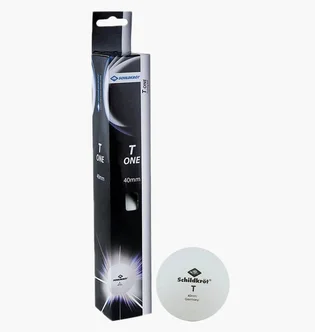 М'яч для настільного тенісу Donic T-One (6 шт) White 618191