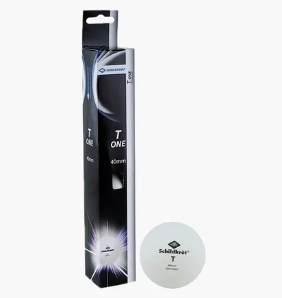 Мяч для настольного тенниса Donic T-One (6 шт) White 618191
