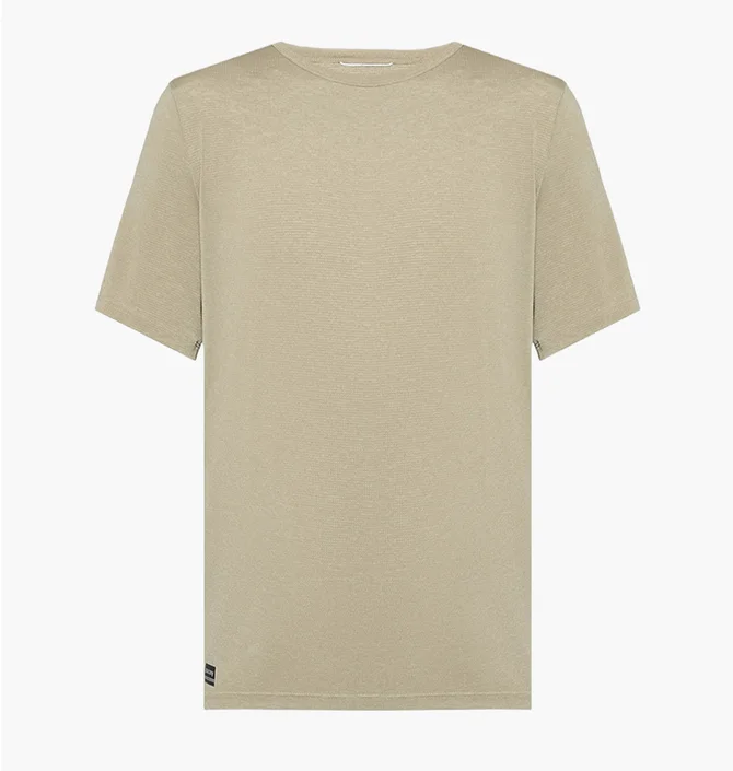 Футболка мужская Saucony Stopwatch Short Sleeve Beige SAM800377-CFH