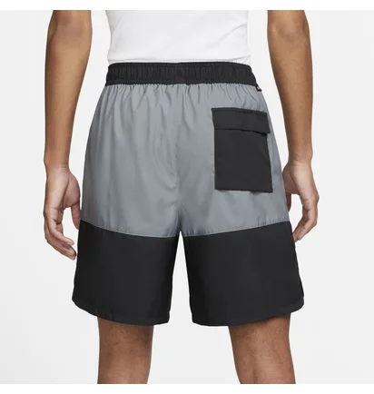 Шорты мужские Nike M Nsw Spe Wvn Flow Long Short Grey/Black Dm6831-010