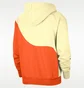 Худі чоловіче Nike Team 13 Standard Issue W Nba Basketball Hoodie Beige/Orange FQ4949-744