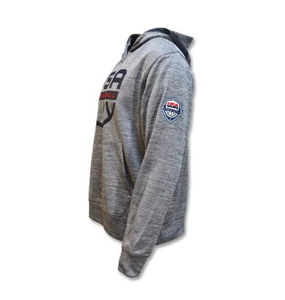 Худі чоловіче Nike Usa Spotlight MenS Basketball Hoodie Grey CD5337-063