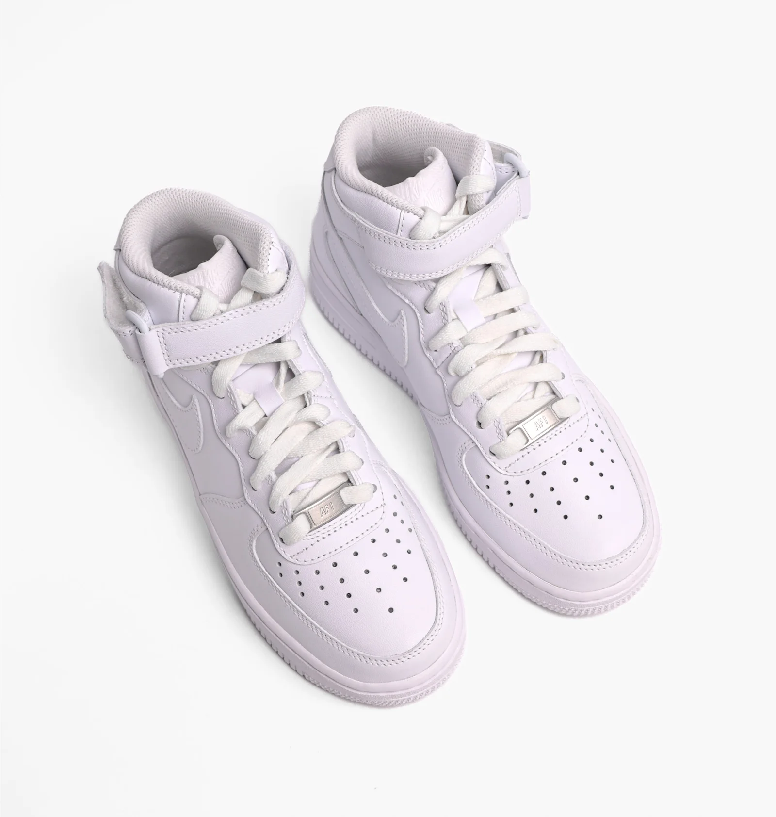 ᐉ Кроссовки женские Nike Air Force 1 Mid Triple White Dd9625-100