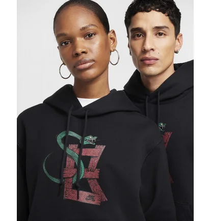 Худі унісекс Nike Sb Skate Fleece Pullover Hoodie Black FV7400-010