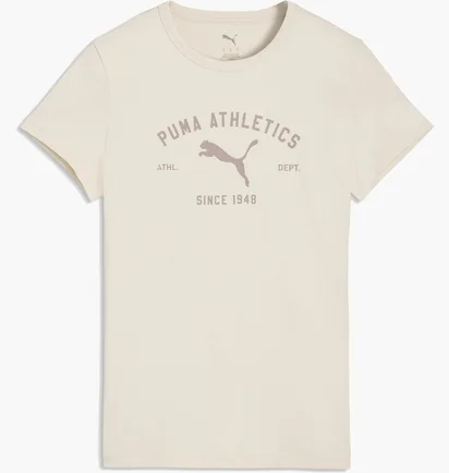 Футболка жіноча Puma Class Graphic Beige 691876-87