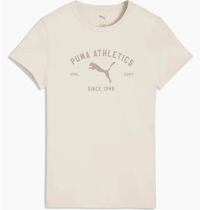 Футболка жіноча Puma Class Graphic Beige 691876-87