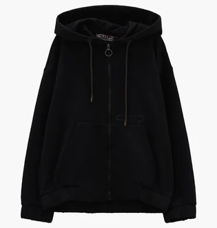 Толстовка жіноча CMP Fix Hood Black 36D7536-U901