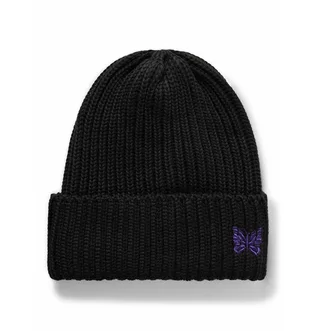 Шапка унісекс Needles Logo-Embroidered Black NS064-D