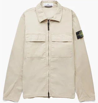 Куртка мужская Stone Island Overshirt Beige 781510210-V0092