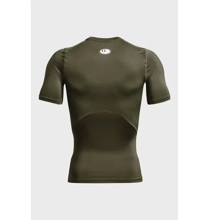 Термобелье унисекс Under Armour Hg Armour Comp Ss Olive 1361518-390