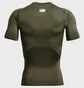 Термобелье унисекс Under Armour Hg Armour Comp Ss Olive 1361518-390