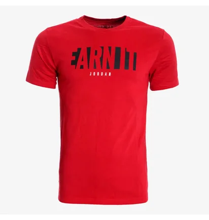 Футболка мужская Nike Air Jordan Red AQ3697-687