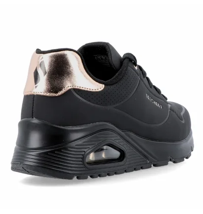 Кроссовки женские Skechers Uno Gen1 Shimmer Away Black Clm Black 310545L-BBK
