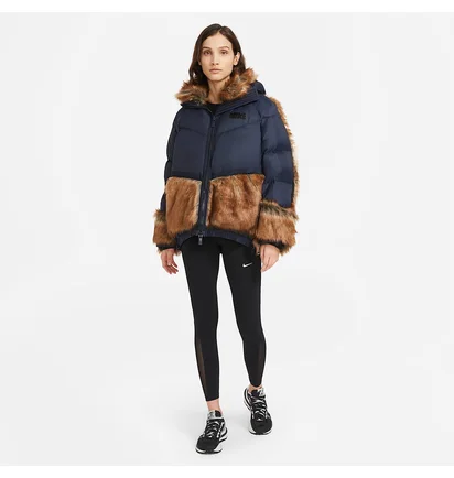 Куртка жіноча Nike Sacai X Blue/Brown CT3267-475