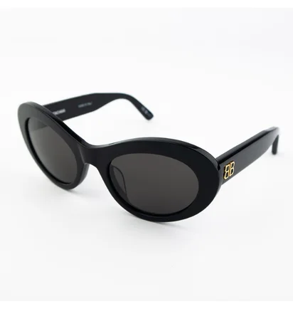 Солнцезащитные очки женские BALENCIAGA Grey/Black BB0294SK-001-55