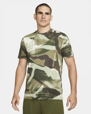 Футболка мужская Nike Dri-Fit Camo/Green Dr7571-386