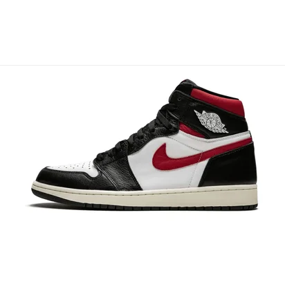 Кроссовки мужские Air Jordan 1 Retro High Og Black/White 555088-061