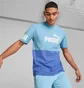 Футболка мужская Puma Power Colourblock Light Blue 673321-93
