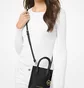 Сумка жіноча Michael Kors Mercer Extra-Small Pebbled Leather Crossbody Bag Black 35S1GM9T0L-BLACK-18323