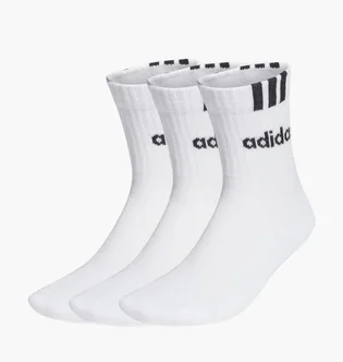 Носки унисекс Adidas C 3S Lin White (3 пары) HT3437