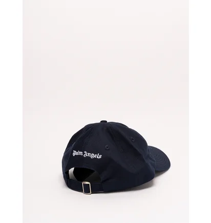 Кепка унисекс Palm Angels Classic Logo Cap Blue PMLB003C99FAB0014601