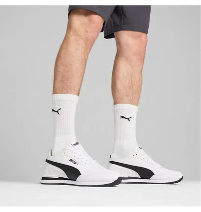 Кросівки унісекс Puma St Runner V4 Leather Sneakers White 399068-02