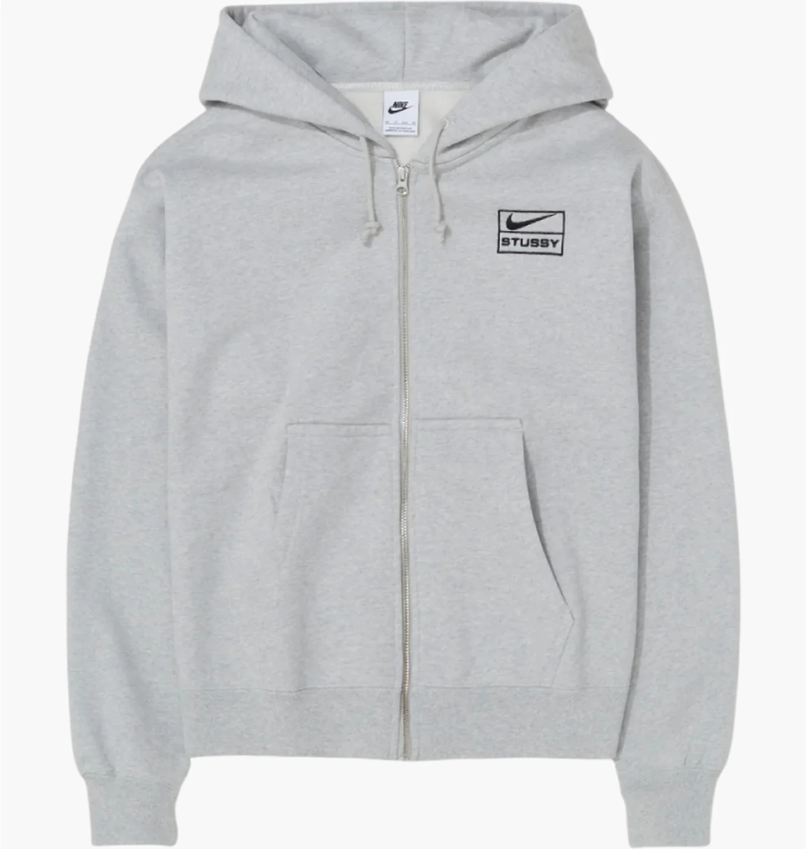 ᐉ Толстовка унисекс Nike X Stussy Fleece Grey FJ9181-050 - купить