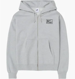 ᐉ Толстовка унисекс Nike X Stussy Fleece Grey FJ9181-050 - купить