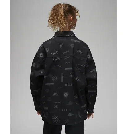 Куртка жіноча Air Jordan WomenS Trucker Jacket Black DX0384-010