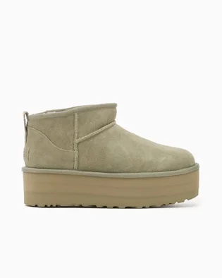 Угги женские UGG Ultra Mini Platform Boot Shaded Olive 1135092-SDC